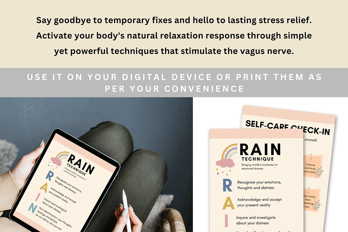 Stress Management Exercises- PDF, a Design Template by GolokaTherapy (Photo 6 of 9)