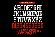 Underdog Round Typeface, a Font by MightySHORT (Thumbnail 3 of 5)