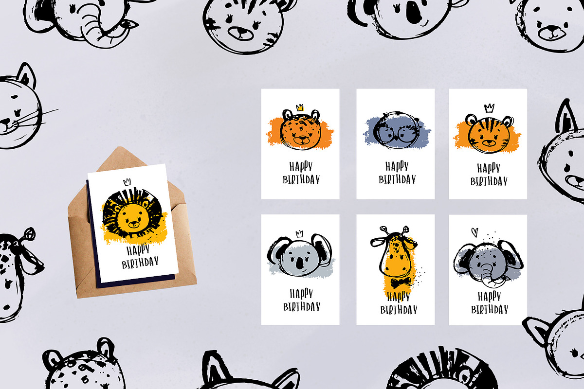 Baby animals, an Animal Illustration by tata_ota (Photo 18 of 18)