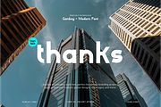 Ganboy - Modern Font, a Sans Serif Font by Iqsiart Studio (Thumbnail 7 of 7)