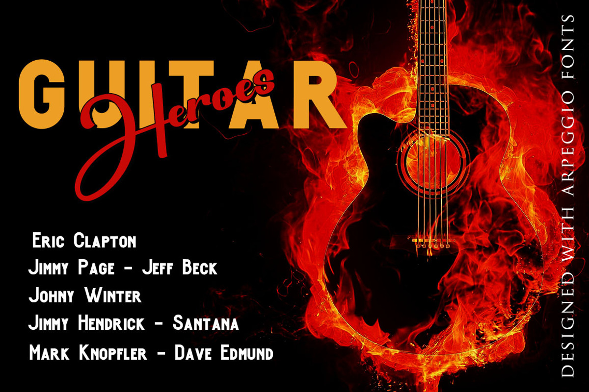 Arpeggio l Font Duo&6 Logo Templates preview 8