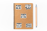 Christian Quotes Sticker Bundle, an Object Graphic by Design's Dark (Thumbnail 2 of 13)