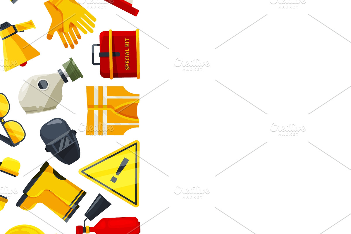 Yellow safety equipment and, a Pattern Graphic by Onyx (Photo 2 of 3)