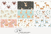 70 (kids) deer seamless pattern, a Pattern Graphic by Poppy Lane Studio (Thumbnail 8 of 10)