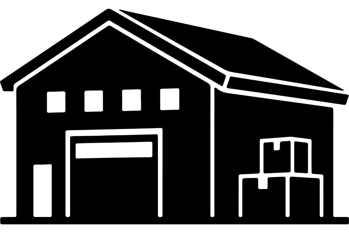 Warehouse and industrial building, a Decorative Illustration by jahid234 (Photo 4 of 13)