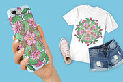 Lotus Mandala, an Illustration by KatPush (Thumbnail 5 of 5)