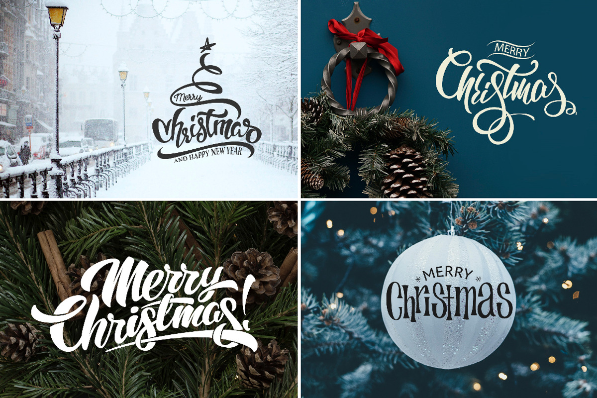 20 Christmas Overlays, an Illustration by Urbanshop (Photo 3 of 5)