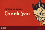 Krampus Speedball Vintage Font, a Script Font by Paper Moon Graphic Supply (Thumbnail 12 of 12)
