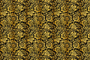 Floral gold seamless pattern, a Pattern Graphic by antuanetto (Thumbnail 5 of 9)