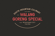 Gripstone Stencil - Vintage Font Duo, a Sans Serif Font by Martype Co (Thumbnail 3 of 9)