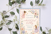 Fairy First Birthday Invitation, an Invitation Template by heynomi (Thumbnail 8 of 18)