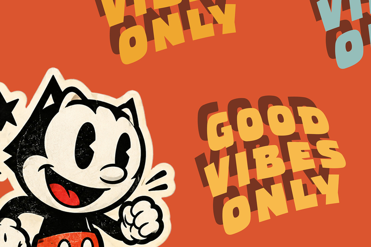 Wacky Pop – Cartoon Display Font, a Sans Serif Font by Brainwave (Photo 4 of 9)