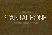 Pantaleone Vintage Typeface, a Serif Font by Rillatype (Thumbnail 1 of 9)