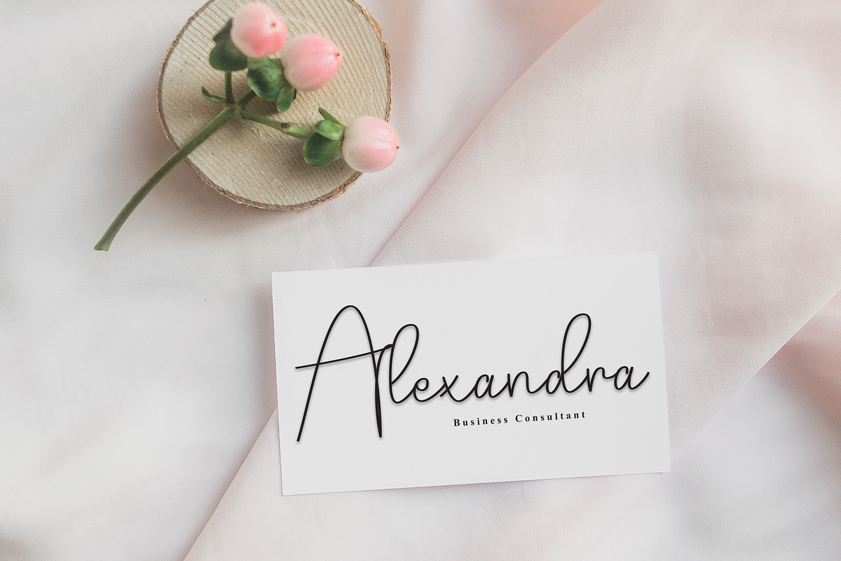 Basthian | Script Font, a Handwritten Font by Scratchones (Photo 5 of 8)