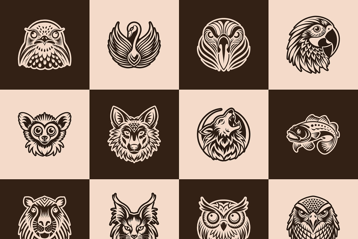 350 Animal and Nature Symbols, a Solid Icon by Creative Stall (Photo 17 of 18)