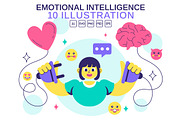10 Emotional Intelligence, a Person Illustration by denayunebgt (Thumbnail 1 of 4)