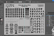 DIY Coat of Arms Creation Set, an Illustration by Abysm Internal (Thumbnail 2 of 7)