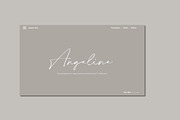 Angeline Keynote Template, a Presentation Template by Barland Design (Thumbnail 3 of 9)