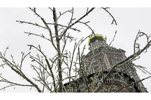 Novodevichy convent bell tower, an Architecture Photo by Media Whale Stock