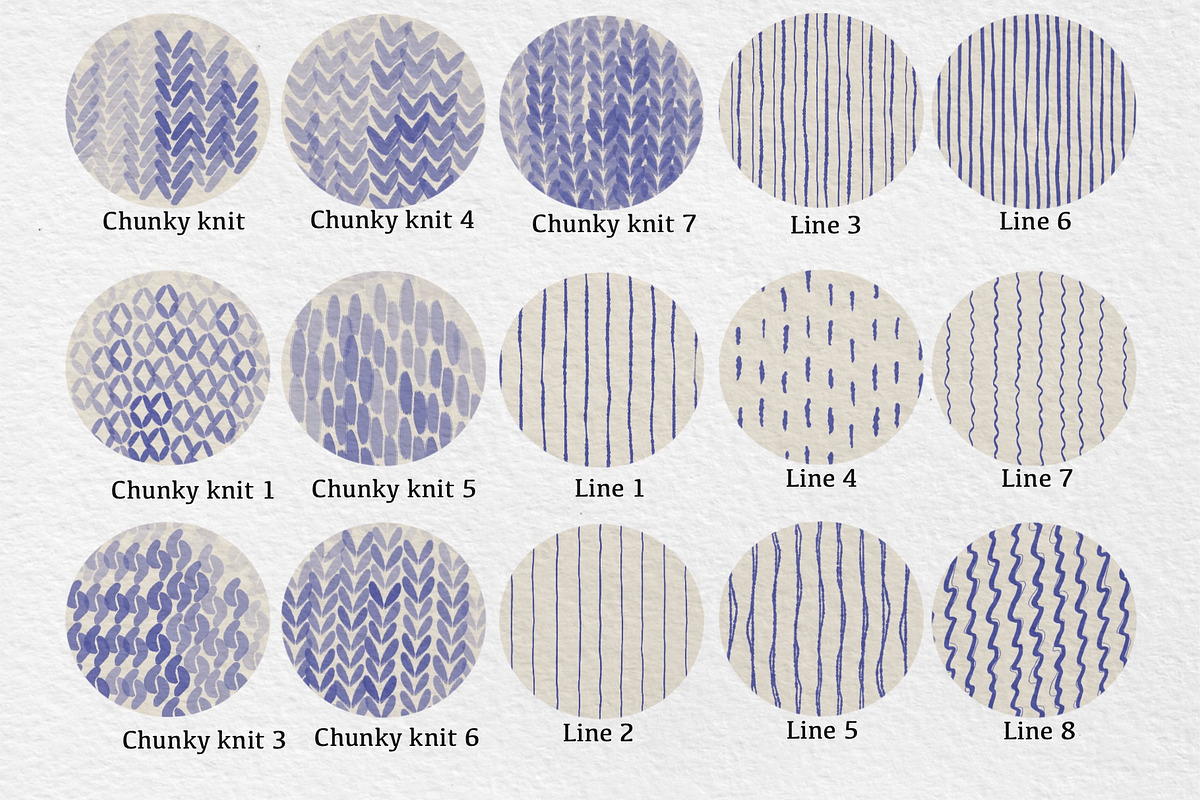 Fabric Texture Brushes for Procreate, a Brush Add-On by HabitusDesigns (Photo 8 of 9)