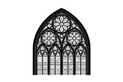 Gothic Church Window Frame Bundle, an Illustration by jahid234 (Thumbnail 18 of 31)