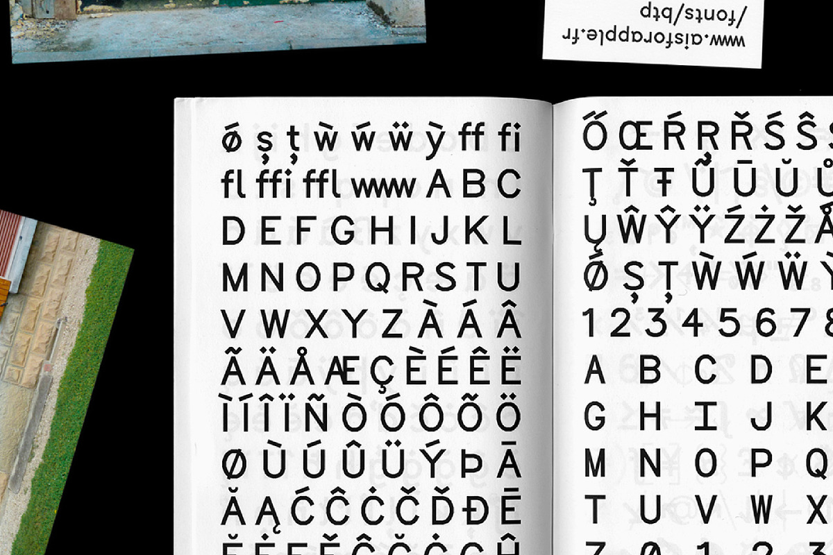 BTP, a Sans Serif Font by A is for... (Photo 3 of 5)