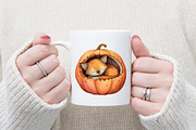 Whimsical Halloween Animal Clipart, a Graphic by designcity5 (Thumbnail 4 of 5)