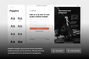 Fashion Login & Register Form UI Kit, an UI Kit Template by productype1 (Thumbnail 3 of 5)