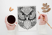 100 Animals Coloring Pages for Adult, an Animal Illustration by Blue Digital Studio (Thumbnail 2 of 7)