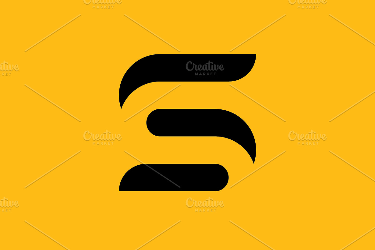 S Logo Design and template. Creative, a Branding & Logo Template by T.Vooka