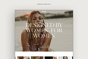 SALE - Soleil | E-commerce UI Kit, a Landing Page Template by Ghostpixel (Thumbnail 3 of 9)