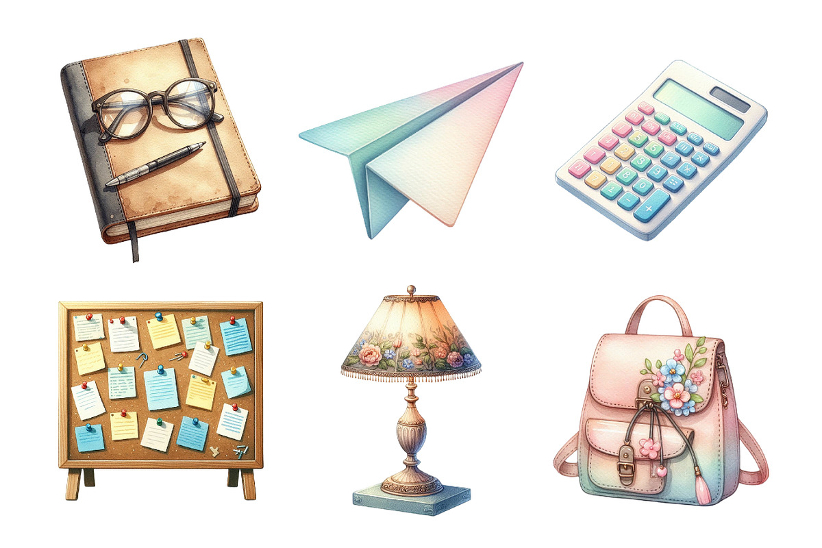 Watercolor Teacher Clipart, an Illustration by Daily.Designs (Photo 2 of 5)