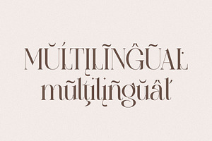 Zaloga Typeface - Display Serif