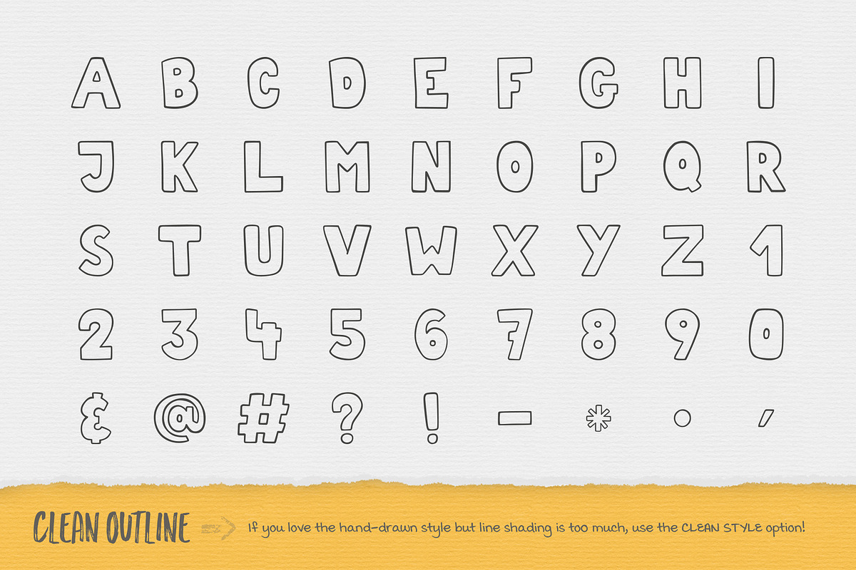 Hand-Drawn Alphabet Icons, an Icon by Good Stuff No Nonsense (Photo 2 of 12)