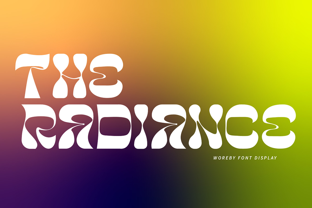 Woreby - Display Font, a Symbol Font by NuType (Photo 4 of 9)