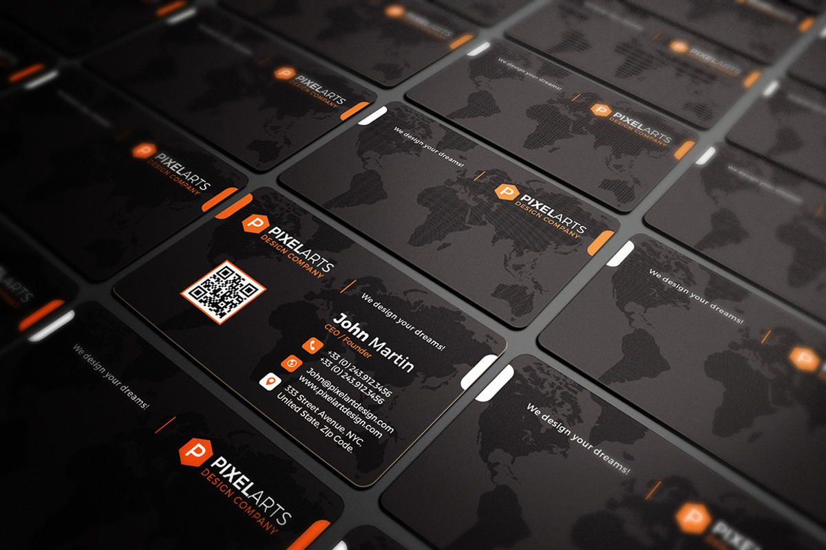 100 Modern Business Card Bundle, a Business Card Template by GraphicsEgg (Photo 10 of 102)