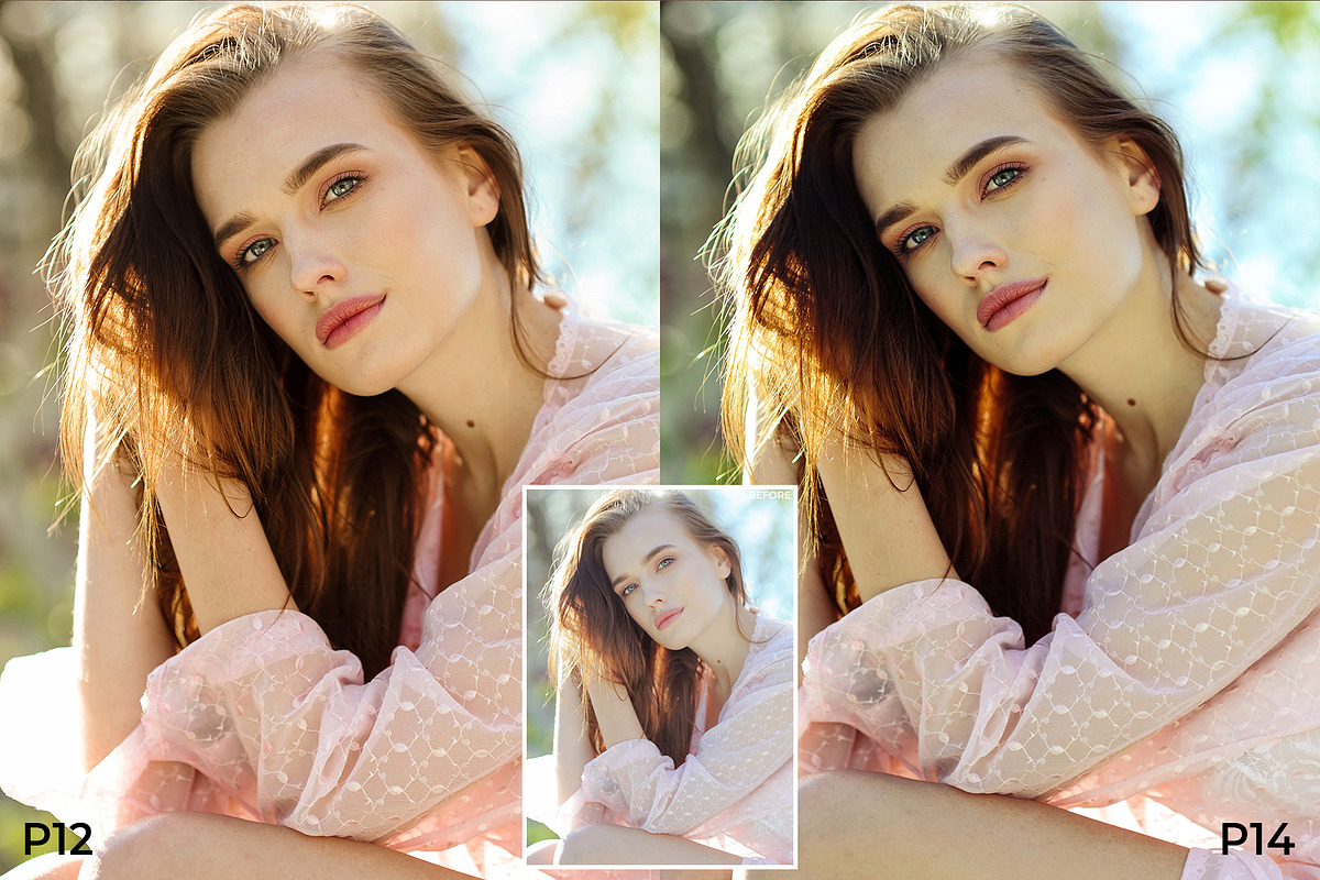 20 Perfect Portrait Lightroom Preset, an Action Add-On by Olg Store (Photo 5 of 9)
