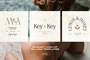 Elegant Logo Kit | 50 Templates, a Branding & Logo Template by iStar Design (Thumbnail 1 of 27)