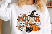 Preppy Fall Halloween Mama Coquette, a Seasonal Illustration by designcity5 (Thumbnail 2 of 4)