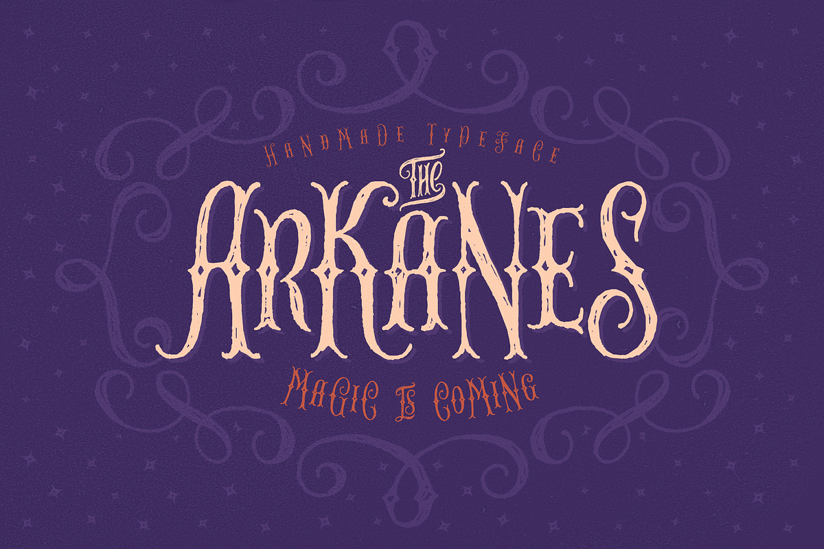 The Arkanes Handmade, a Handwritten Font by Gleb Guralnyk (Photo 1 of 6)