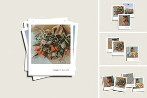 Polaroid Mockup, a Merchandise Mockup by Twins_studio926