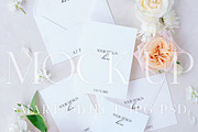 Styled flatlay invitation - Warmth09, a Merchandise Mockup by The Amore Vault (Thumbnail 1 of 4)