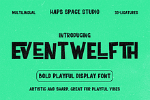 Eventwelfth Bold Playful