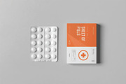 Pills Box Mockup, a Packaging Mockup by DesignRushMarket (Thumbnail 2 of 9)