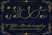Fallinghat An Elegant Script, a Script Font by skiiller studio (Thumbnail 7 of 8)