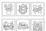 70+ CUTE KAWAII COLORING PAGES, an Animal Illustration by Ink Gallery (Thumbnail 3 of 4)