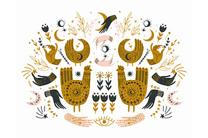 Scandinavian Nordic Folk Art