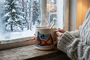 Cozy Winter Cottage Christmas Photo, a Holiday Photo by Aura Canyon HQ (Thumbnail 7 of 7)
