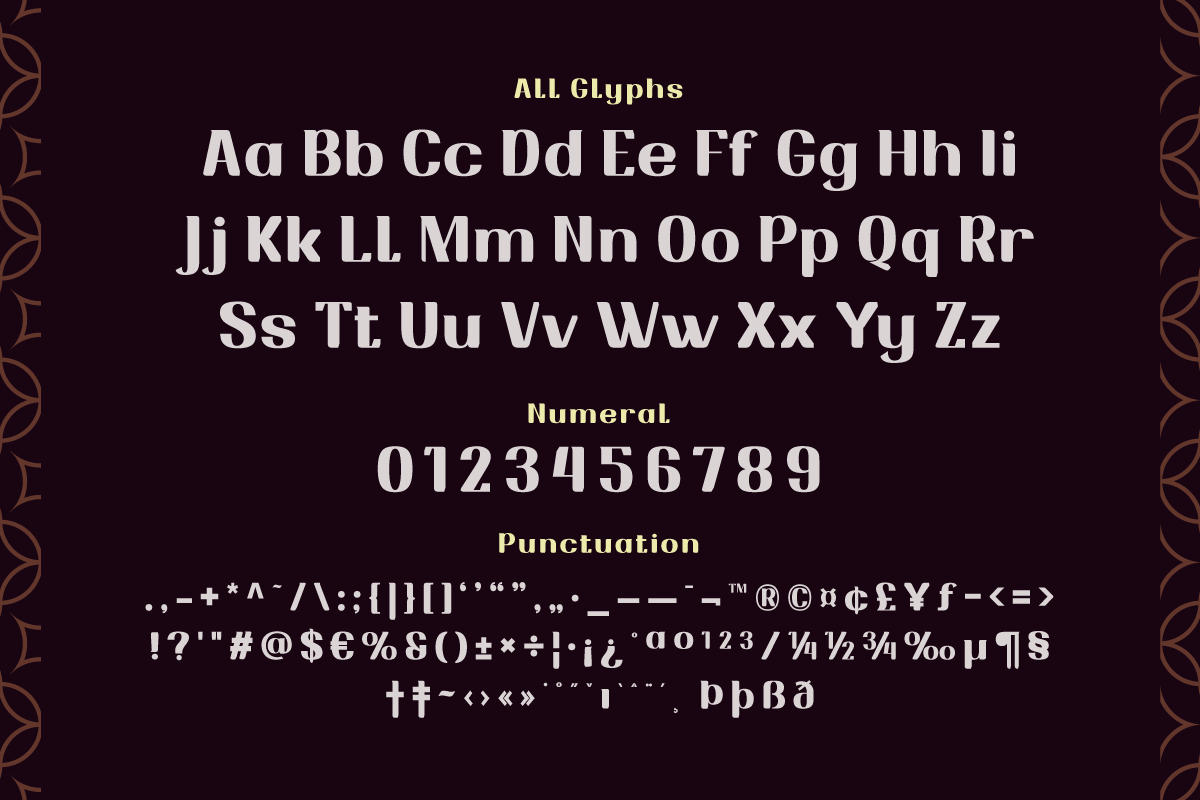 Piskote | Display Font, a Serif Font by twinstd (Photo 10 of 13)