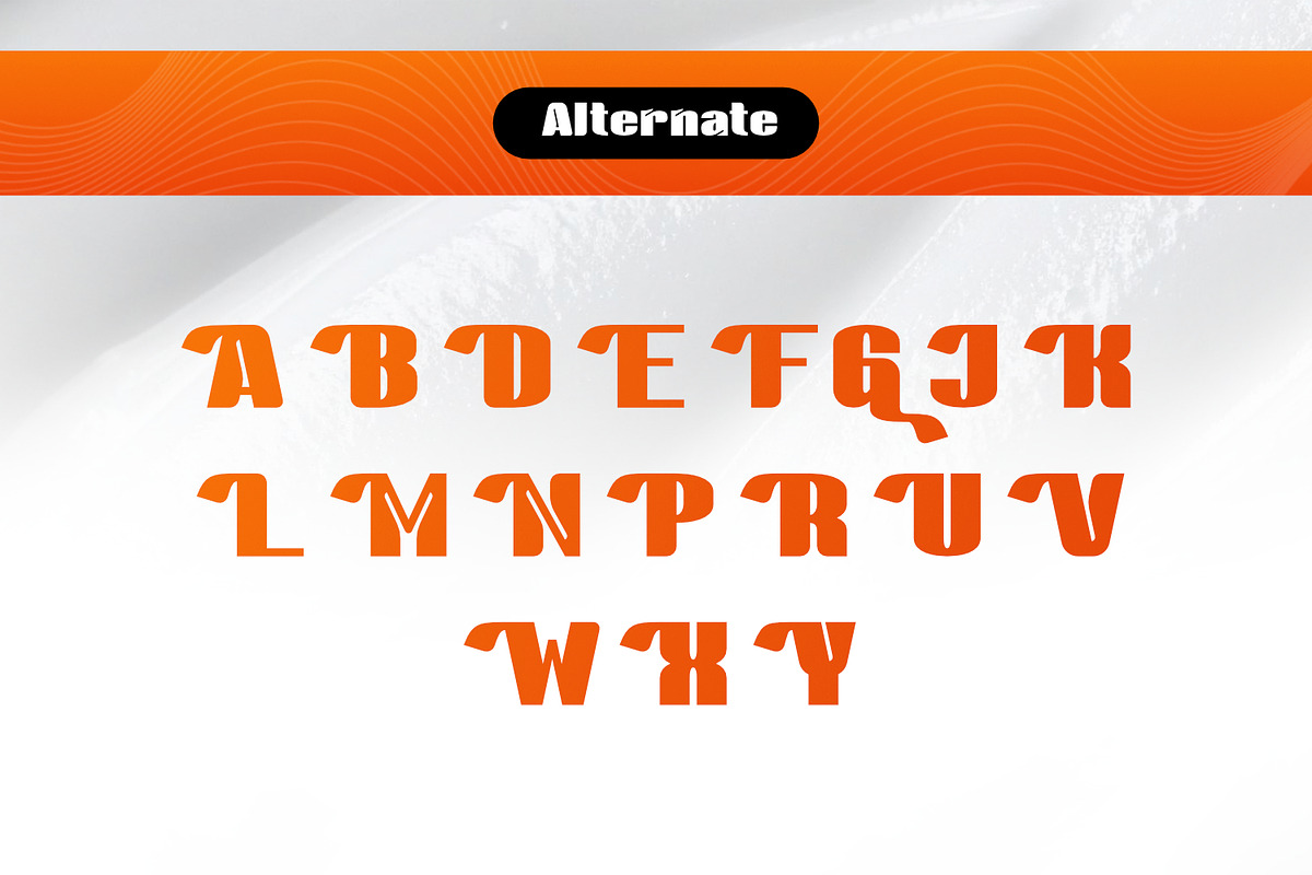 Gabtory - Sans Serif Display Font, a Sans Serif Font by Rishsketch (Photo 12 of 16)